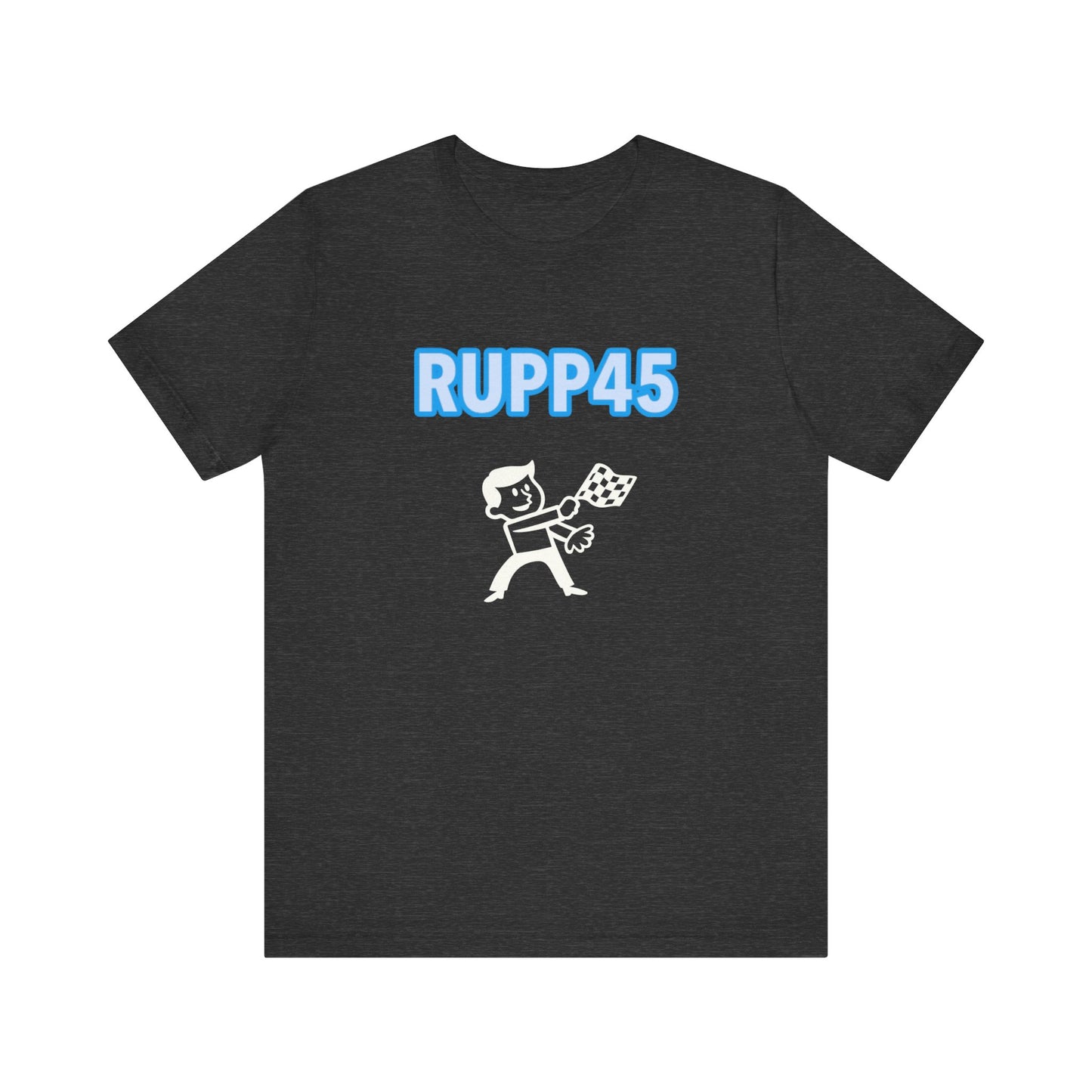 RUPP45 Celebration Tee, Unisex Graphic T-Shirt, Party Apparel, Casual Wear, Race Day Shirt, Fun Gift Idea