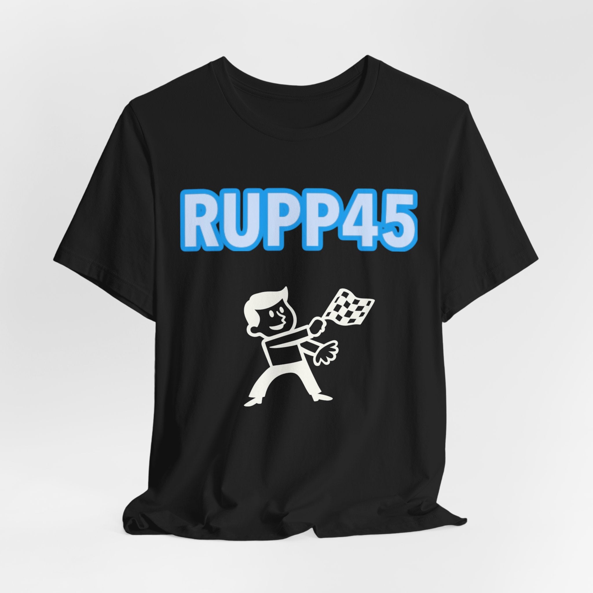 RUPP45 Retro Bubble Letter Tee