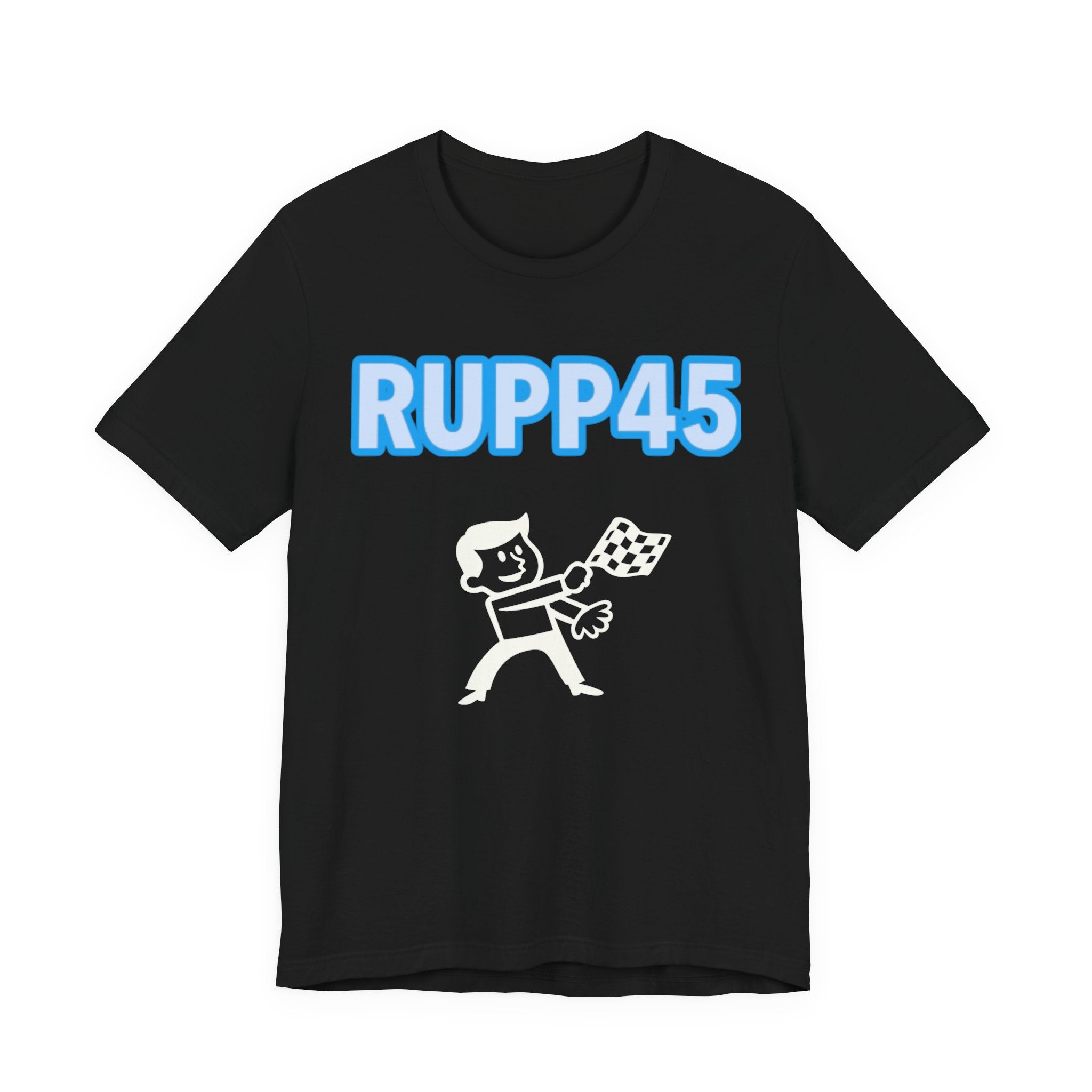 RUPP45 Retro Bubble Letter Tee